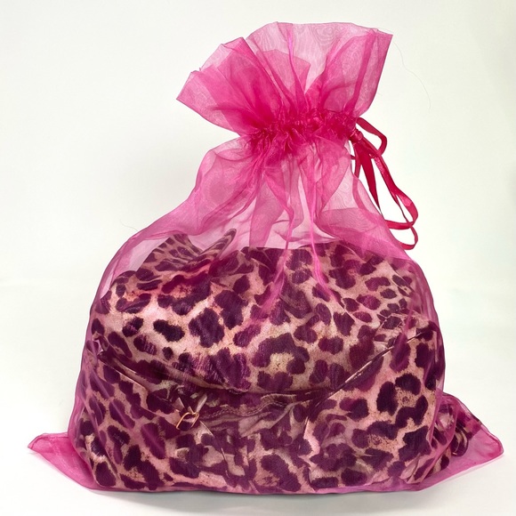 NWT Touch Dolls Wild Thing Leopard 2 piece skirt set polyester satin small - Picture 8 of 8